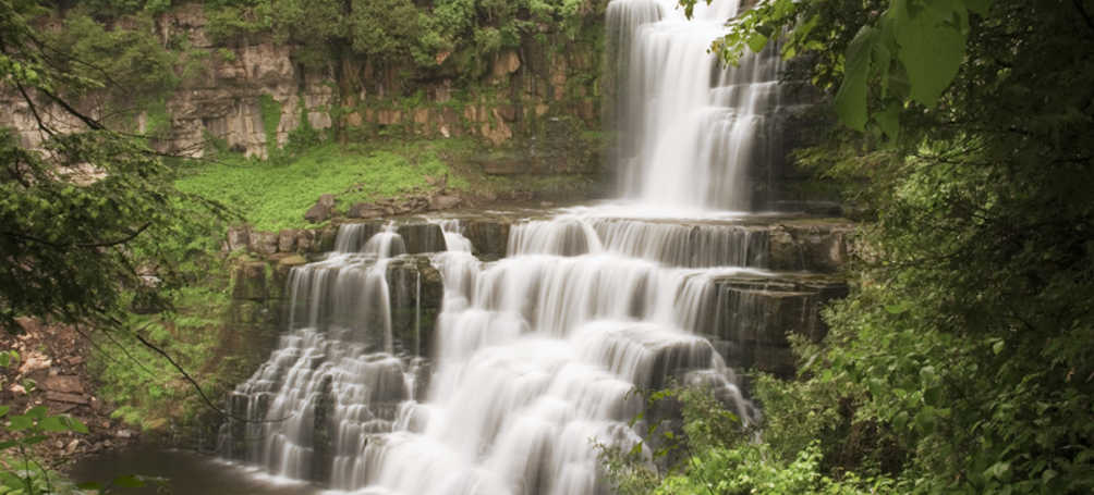 Tuinposter Waterval
