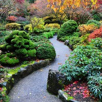 Tuinposter: Japans pad