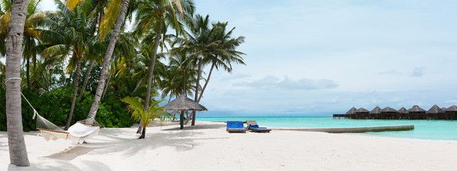 Tuinposter van Tropisch strand