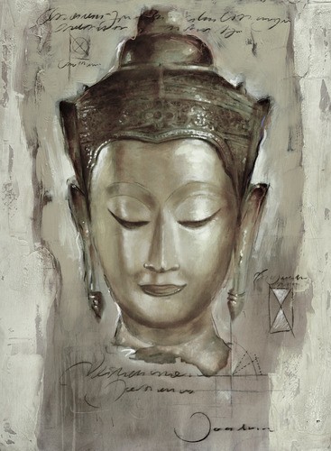 Teun's Tuinposters - Joadoor - Buddha 2