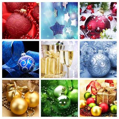 Teun's Tuinposters - Kerst collage II