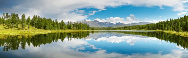 Teun's Tuinposters - Berg landschap