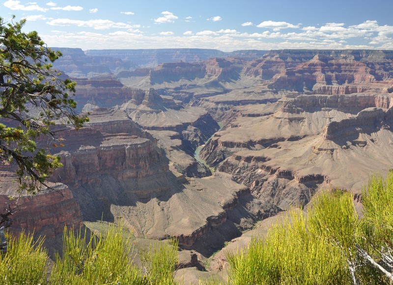 Tuinposter 'Grand Canyon in de zon'