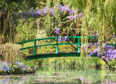 Tuinposter van Monet tuin